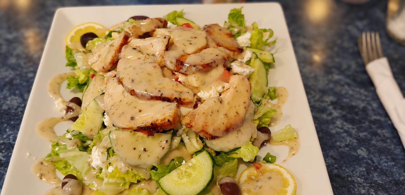 Grilled chicken salad